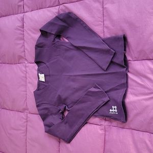 Brasil Sul long sleeve plum activwear top Size S/M
